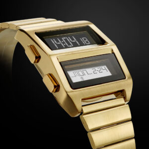 montre gold- cotre